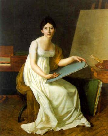 Henriette Lorimier Self portrait oil painting picture